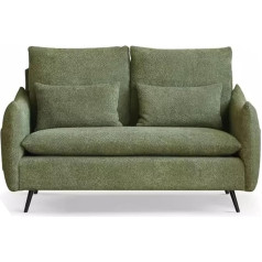 Texbook Sofos gyvenamajam kambariui Loveseat Sofa Modern Minimalistinis audinys Maža sofa Namų svetainės sofa Vidaus laisvalaikio sofa Kėdė Sofa kėdė Sofa kėdė