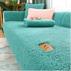 Uyeoco 1 x dīvāns / dīvāns Throw Blanket samta dīvāna pārvalks 1 2 3 4-sēdeklis dīvāns Cover L formas stūra dīvāns dīvāns Throws dīvāna pārvalks Neslīdošs dīvāna pārvalks (krāsa: #13, izmērs: 110 x 180 cm)