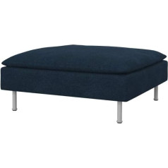 ‎Soferia Soferia Saderīgs aizvietojamais vāks priekš SODERHAMN Stool Strong Denim Fabric Blue