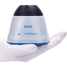 +UXI Vortex Mixer, Mini Vortex Mixer, Vortex Shaker, Vortexer 3000 rpm, 80 ml, Laboratory Mix for Nail Polish, Tattoo Shop, Eyelash Glue and Acrylic Paint Mix, Test Tubes and Beauty