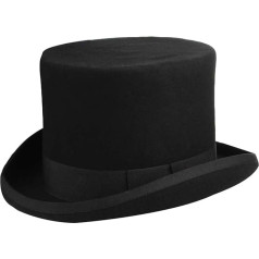 DEMU cilindra filca cepure, vilnas filca cepure, kāzu cepure, papildinājums, izšūtais tērps, ballīte, karnevāls