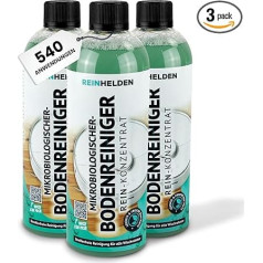 REINHELDEN® Biologischer Bodenreiniger KONZENTRAT für Wischroboter [10 Cent pro Anwendung] Reinigungsmittel für Wischroboter & Saugwischer mit MIKROORGANISMEN [dezenter Duft]