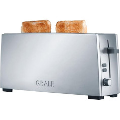 Graef Langschlitz-Toaster TO 90, Edelstahl, sudrabs