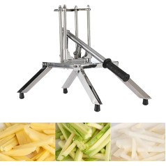 Elektrische Elektrische Gemüse Dicer&Slicer,French Fry Slicer, Heavy Duty Professional Food Dicer Edelstahl Gemüse Obst Chopper Für Kommerziellen Oder Zu Hause