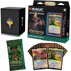 Magic: The Gathering Gredzenu pavēlnieks: Tales of Middle-earth Commander Deck 4 and Collector's Booster Sample Pack (angļu valodas versija)