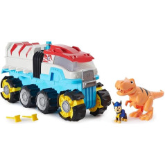 PAW Patrol Dino Rescue Dino Patroller Motorizētais komandas transportlīdzeklis ar ekskluzīvām Chase un T-Rex figūriņām.