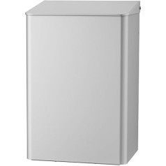 ALLCARE 8220 MediQo-line MQWB15A Waste Bin Closed Aluminium 15 L