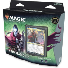 Magic The Gathering Zendikar Rising Commander Deck - Sneak Attack (zila/melna)