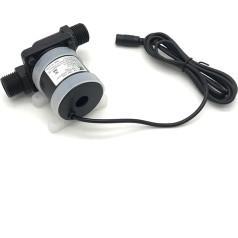 QTYUERGK Power Pumps JT-750D DC 12V Wasserpumpe Bürstenlose Motorpumpe, 7M 900L/H Ultraleise Autowäsche mit Pumpe, 1/2'' 5/8'' Gewinde max. Pumpenzubehör Pumpe (izmērs : 8-24V JT-750D4)