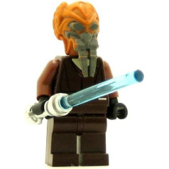 Lego Star Wars Plo Koon mini figūriņa + zils gaismas zobens