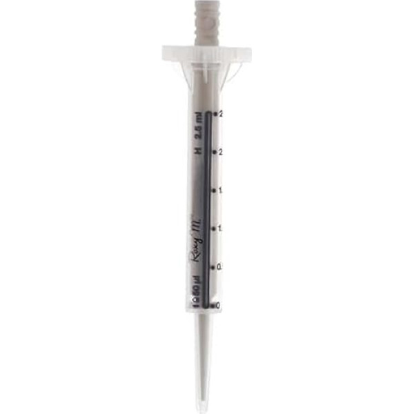 Scienceware Roxy M. Sterila pipetēšanas šļirce, 2,5 ml, 100 gab.