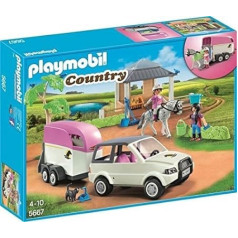 Игрушка Playmobil 5667.0 Конюшня с прицепом для лошади