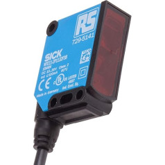 RS PRO Kubisch Optischer Sensor, Diffus, Bereich 40 mm → 1 m, PNP Ausgang, Anschlusskabel