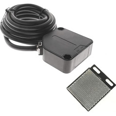 BeMatik atstarojošais fotoelektriskais sensors NO+NC 24-240VAC 24-240VDC 10-30cm