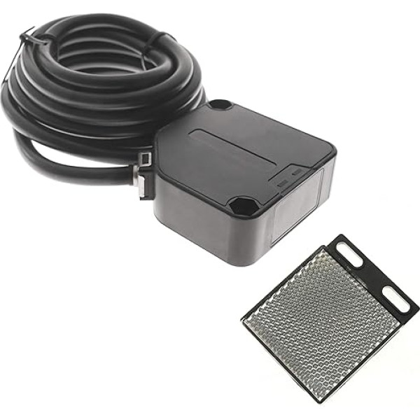 BeMatik atstarojošais fotoelektriskais sensors NO+NC 24-240VAC 24-240VDC 10-30cm