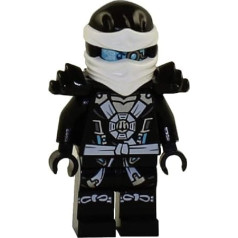 LEGO® Ninjago: Zane minifigūriņa ar Aeroblade un bruņām.