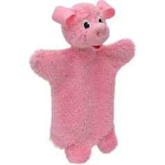 Hand Puppet Animal Hand Puppets Pig 27 cm Zoo Farm Cartoon Animal Figure Theatre Doll Hand Toy Doll for Children Baby Boys Girls