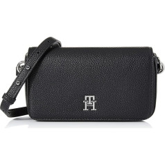 Tommy Hilfiger Sieviešu TH Emblem Flap Crossover Aw0aw15180 Pārsegi