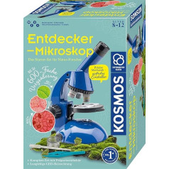 KOSMOS 636050 Explorer mikroskopa eksperimentu kaste bērniem