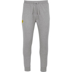 Borussia Dortmund Unisex treniņtērpa apakšbikses Jogging Bottoms Logo Grey