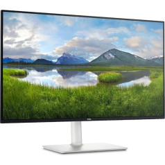 Dell S2725DS 27 collu QHD (2560 x 1440) monitors, 100 Hz, IPS, 4 ms, 99% sRGB, regulējams augstums, iebūvēti skaļruņi, DisplayPort, 2 x HDMI, balts