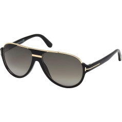 Modelis Tom Ford DIMITRY FT 0334 Shiny Black Gold/Grey Shaded 59/14/130 Herren