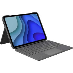 Logitech Folio iPad Case Touch tastatūra, skārienpaliktnis un Smart savienotājs 11 collu iPad Pro (Modeļi: A1980, A2013, A1934, A1979, A2228, A2068, A2230, A2231) Itāļu QWERTY izkārtojums grafīts