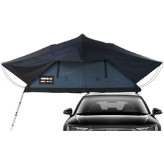 TentBox Car Roof Tent Lite XL - For 4 People - TentBox Car Roof Tent, Four Seasons, Car Camping - Tent Roof Box with Skylight to Watch the Stars - 2 Minutes Assembly