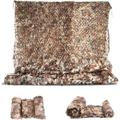 Sposuit Camouflage net sun protection camouflage net, camouflage net 3 x 3 m, 3 x 6 m, 4 x 6 m, 6 x 6 m, 1.5 x 2 m, 1.5 x 3 m, can be used for hunting, forest landscape, stage decoration and outdoor