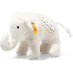 Steiff 242526 Elephant Soft Toy 15 cm White