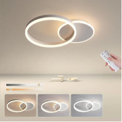 BLMYL LED griestu gaisma, 36 W 3600 lm lampa Guļamistaba 55 cm Moderns griestu apgaismojums Griestu gaismas gredzeni LED lampa Dzīvojamā istaba Griestu lampa LED dzīvojamai istabai, guļamistabai, bērnu istabai, virtuvei, priekšnamam