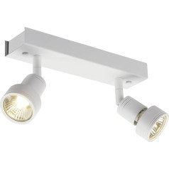 SLV LED Strahler PURI dreh- und schwenkbar | Smarte Wand- und Decken-Leuchte zur individuellen Innen-Beleuchtung | Decken-Spot, Deckenfluter, Deckenstrahler, Decken-Lampe, Wand-Lampe | GU10