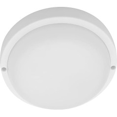 Lumare LED griestu gaisma 24 W apaļa 1800 lm 270 mm IP54 griestu gaisma viesistabai Vannas istaba Virtuve Priekšnams Pagrabs Vannas istabas sienas gaisma Padziļinājumā iebūvēts starmeši Modern Warm White