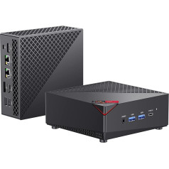 ACEMAGICIAN AM06 Pro Mini PC, AMD Ryzen 7 5800U (8C/16T, bis zu 4.4Ghz),32GB DDR4 512GB NVME SSD Mini Computer mit Win 11 Home | 4K Triple Display | Typ-C | Dual Ethernet | WiFi 6 | BT 5.2