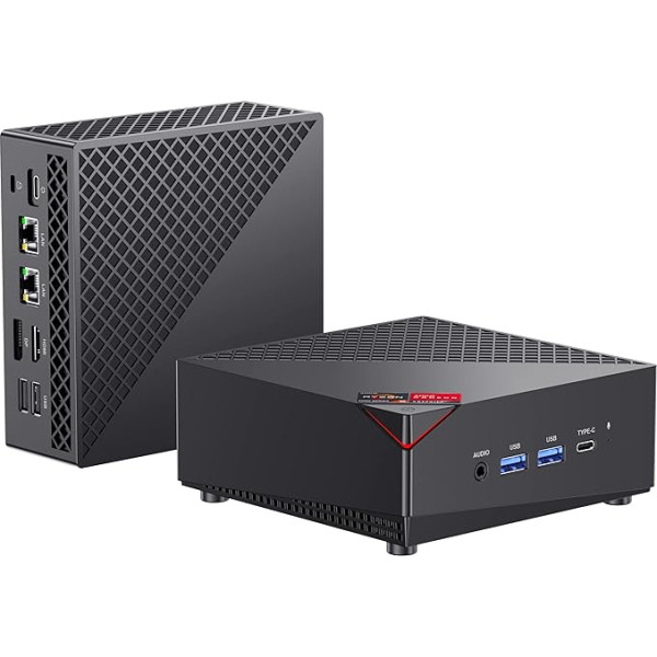 ACEMAGICIAN AM06 Pro Mini dators, AMD Ryzen 7 5800U (8C/16T, līdz 4,4 GHz), 32 GB DDR4 512 GB NVME SSD Mini dators ar Win 11 Home | 4K Triple Display | Typ-C | Dual Ethernet | WiFi 6 | BT 5.2