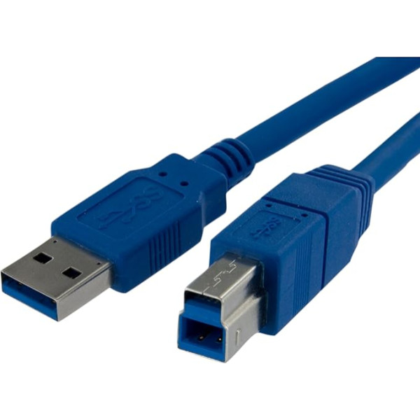 StarTech.com 1m SuperSpeed USB 3.0 A auf B Kabel - St/St - USB 3.0 kabeļu savienotājs