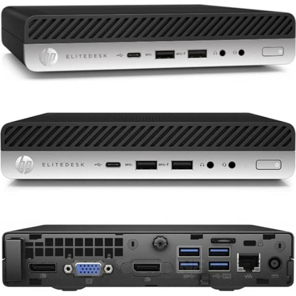 HP AMD Mini PC | AMD® Athlon® 200GE Pro, 4 pavedieni, 3,20 GHz | Radeon™ Vega 3 grafika | 8 GB DDR4 | 256 GB SSD | USB3 | Windows 11 Prof. 64-Bit | #7374