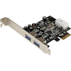 Startech 2 portu USB 3.0 PCI Express SuperSpeed kartes adapteris ar UASP