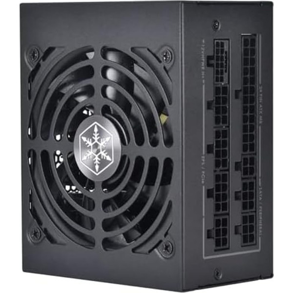 Silverstone SST-EX850R-PM Cybenetics Platinum pilnībā modulārs SFX barošanas bloks, 850 W, SFX12V 4.0 un PCIe 5.0