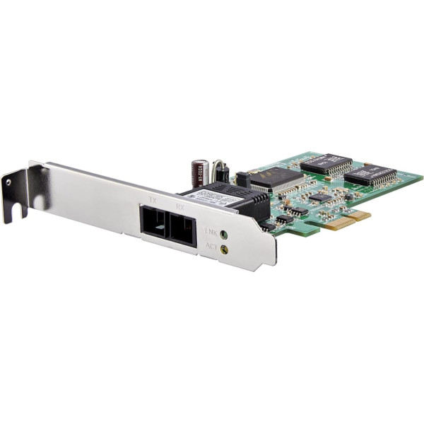 Startechcom PEX1000MMSC2 - PCI Express (PCIe) Gigabit Ethernet multimode SC Fiber tīkla kartes adapteris NIC - 550 m