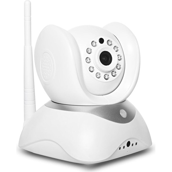 HiKam Q7 Bezvadu IP kamera HD viedtālrunim/PC ar vācu lietotni/aplikāciju/apkalpošanu(Tag/Nachtsicht, Gegensprechfunktion, WLAN, Pir-Sensor, Schwenkbar, SD Karte Slot, 433MHz Funk,Webcam, Videokamera, Kamera mit WiFi)