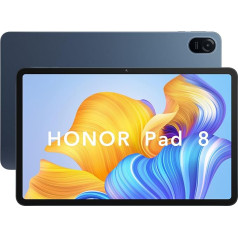 HONOR planšetdators ar skārienjūtīgo ekrānu Pad 8 128 GB RAM 6 GB planšetdators 12 collu displejs 2K FullView planšetdators Android Snapdragon 680, vairāku ekrānu sadarbība 7250 mAh 22,5 W Supercharge WiFi, zils