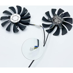 Fan for MSI GeForce GTX 1060 OC 6G / P106-100 / MSI GeForce GTX 1660 VENTUS XS C/RTX 2060 VENTUS XS C Graphics Card Cooler Fan