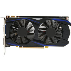 Lazmin112 GTX550Ti GDDR5 6GB 192bit kompiuterio vaizdo plokštė 3400MHz atmintis 800MHz branduolys Oru aušinama dvigubo ventiliatoriaus HDMI VGA DVI sąsaja biuro žaidimams