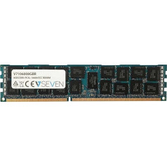 V7 V7106008GBR Server DDR3 DIMM Arbeitsspeicher 8GB (1333MHZ, CL9, PC3-10600, 240pin, 1.35 Volt, Registered ECC)