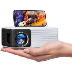 Mini projektors, Bluetooth, WLAN, YOTON Video projektors, Full-HD, 1080P