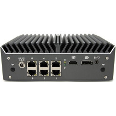 Protectli Vault Pro VP4630-6 Port, ugunsmūris, mikroierīce/Mini PC - Intel i3, 2.5G porti, DDR4 RAM, M.2 NVMe vai SATA SSD datu glabāšana, AES-NI, 8GB RAM, 120GB SSD