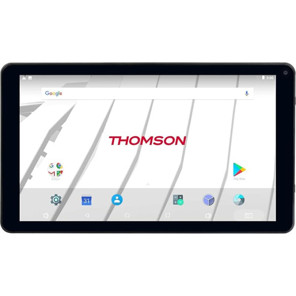 THOMSON TEO10 planšetdators, 10,1 collu Full HD IPS, četrkodolu procesors, 4 GB dzimtās RAM / 128 GB atmiņas, Android 13 Official!, 4G LTE SIM modems. Paplašināms 1 TB MicroSD