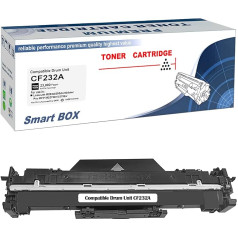 Bungas kasetne 32A CF232A melnā krāsā saderīga ar HP Laserjet pro M118dw M203d M203dn M203dw M220, MFP M227fdn M227fdn M227fdw M148fdw M148fdw M148fdw M148fdw Printeris (Bungas bloks, 23.000 0 lappuses)