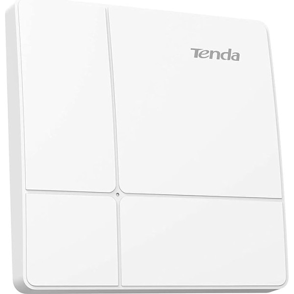 Tenda i24 AC1200 Wi-Fi piekļuves punkts PoE (802.11ac Dualband, MU-MIMO, vairāki SSID, centrālā vadība, PoE+ barošana, komplektā ar barošanas bloku)